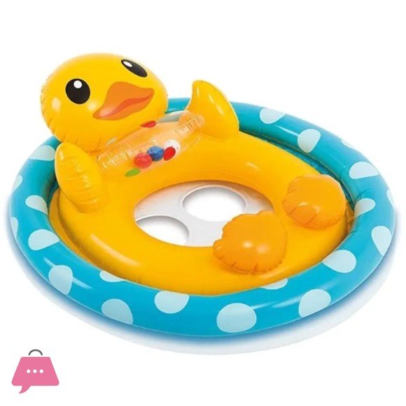 Intex See-Me-Sit Pool Float Baby Swim Walker - Age 3-4 Years - 59570