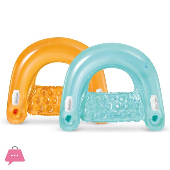 INTEX Sitn Float inflatable Pool Chair 58 x 39Inch - 58859