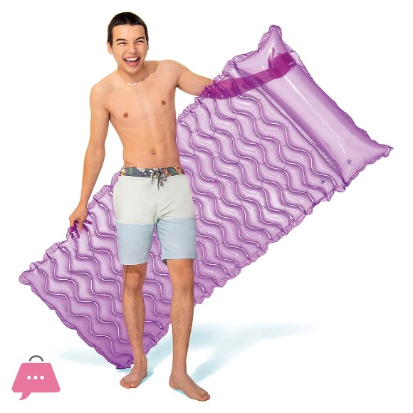 Intex Tote-N-Float Wave Mats Multi-Colour 90 x 34 Inch - 58807