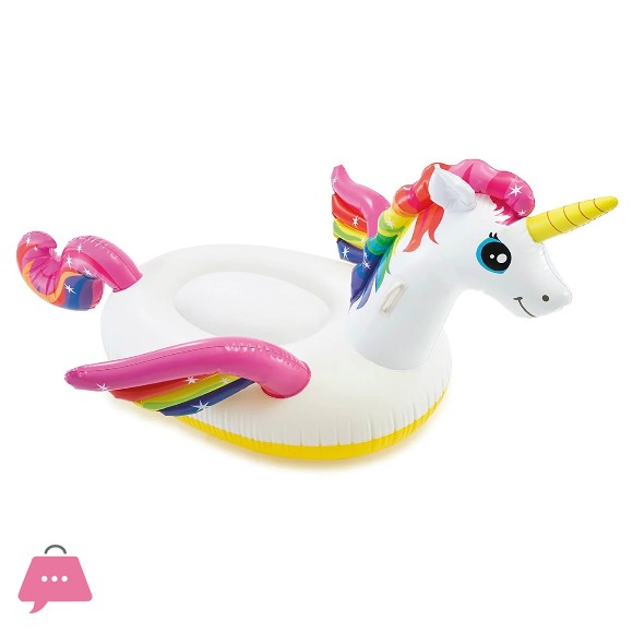 Intex Ride-On Unicorn Pool Floater -79 x 55 x 38 inch 57561