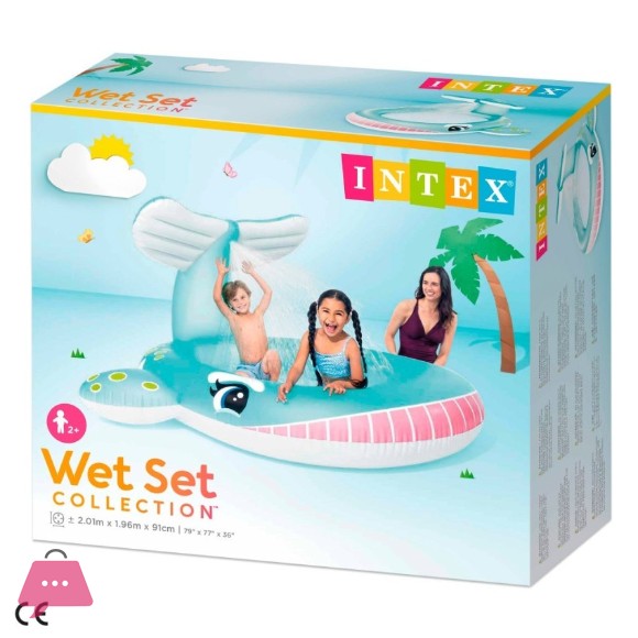 Intex Whale Spray Pool For Kids - 57440