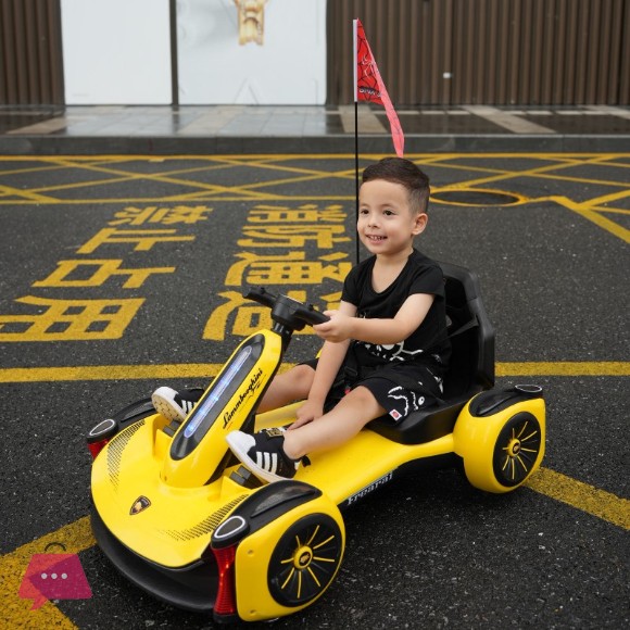 Kart Drift Cars with Lights Music Childrens Remote Control Electric Toy Cars