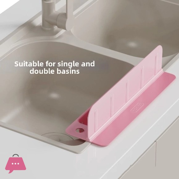 Kitchen Sink Splash Guard and Caddy