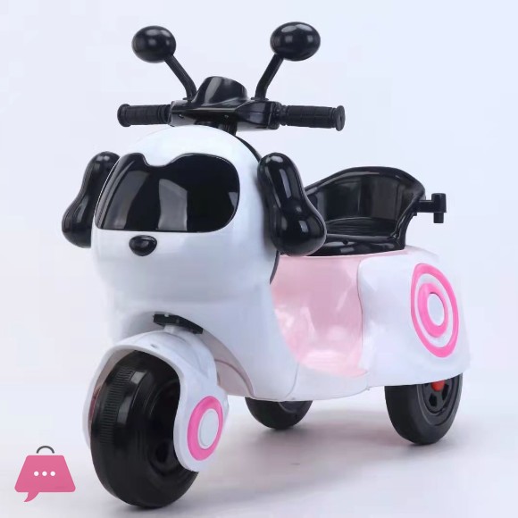 Mini Childrens Electric Toy Car with Push Handle Remote Control Motorcycle