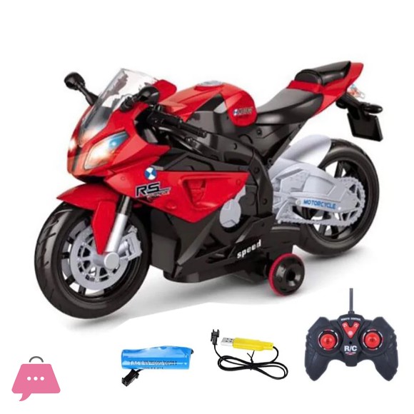 Race Moto Remote Control Bike 1:20 Scale RC Bike - 565-R3