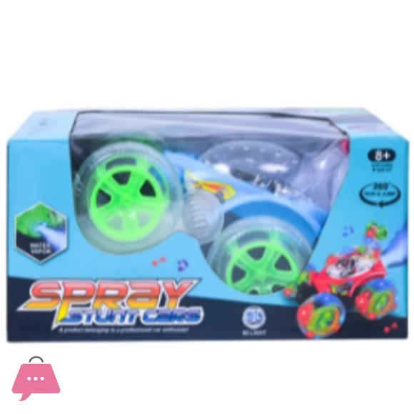 Remote Control Stunt Cars Toy Rechargeable 360 Rotate Twister Radio Control Invincible – Assorted - 3048-13