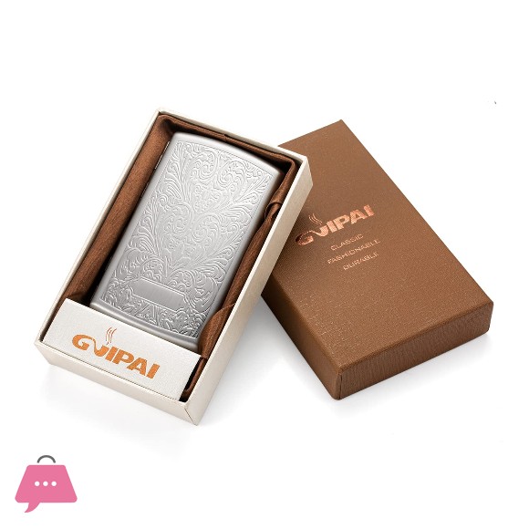Silver Cigarette Case Steel Silver Cigarette