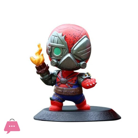Spider-Verse Chibi Figure Set 4 Pcs