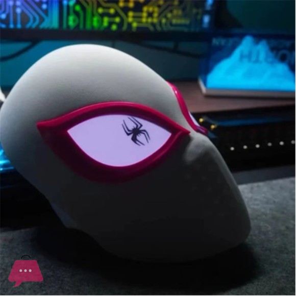 Spiderman Gwen Mask With LED Eyes