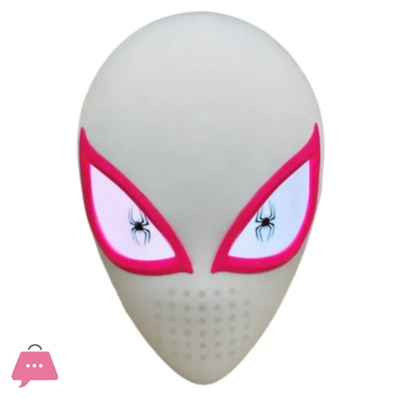 Spiderman Gwen Mask With LED Eyes