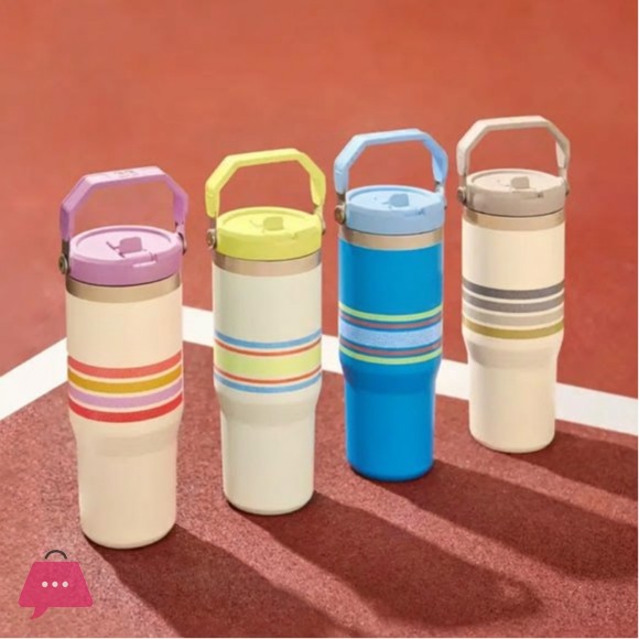 Varsity Iceflow Flip Straw Tumbler 30oz Mist Mesh