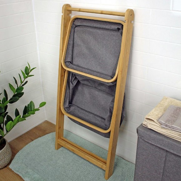2-3 Tier Bamboo Storage Basket