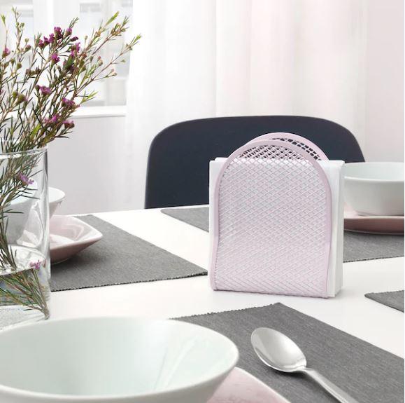 IKEA Network Napkin holder/Tissue holder, pink