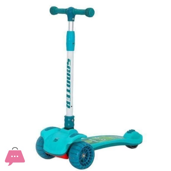 3-Wheel Folding Scooter Music & LED Lights
