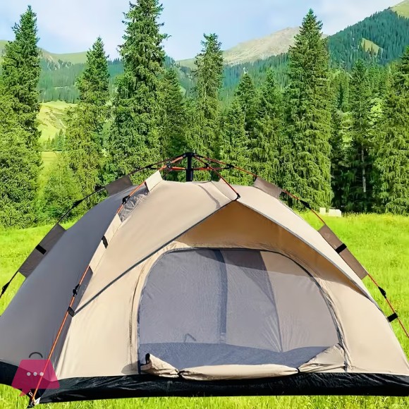 4 person Automatic Pop Up Camping Tent Portable carry bag