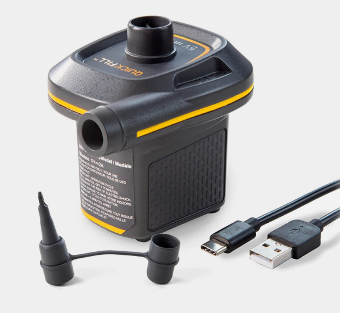 INTEX Mini Quick Fill Air Pump USB to Type C