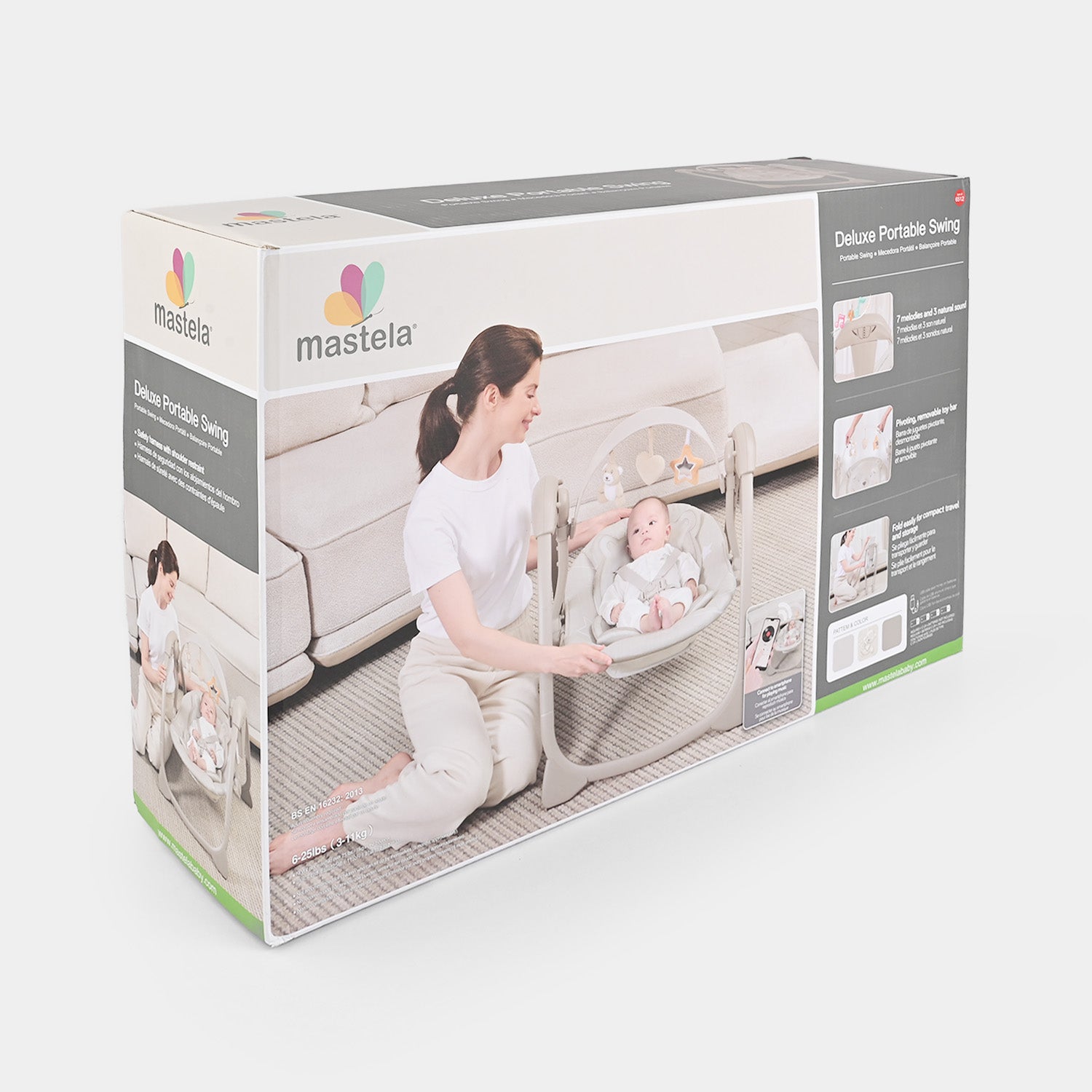 MASTELA Deluxe Portable Auto Swing 6512