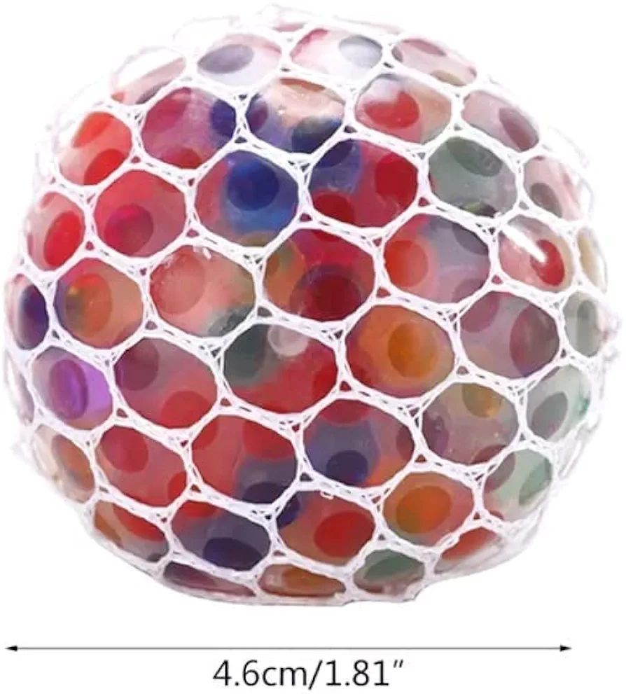 Mesh Squishy Balls Stress Relief Squeeze Grape Balls Slime Stress Ball Anti Stress Toys