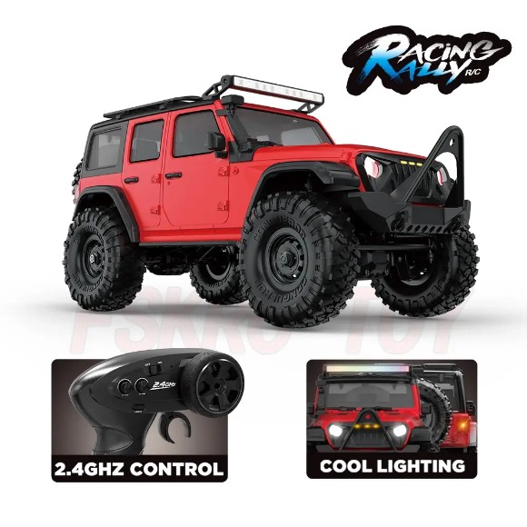 APEX4 1:16 Scale Remote Control Model Metal 4WD Off-Road Climbing Car Toy for Boys
