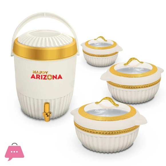 Arizona Gold Glass Top Gift Pack