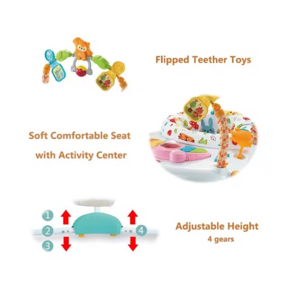 Baby Jumper Activity Center with Music & Toys