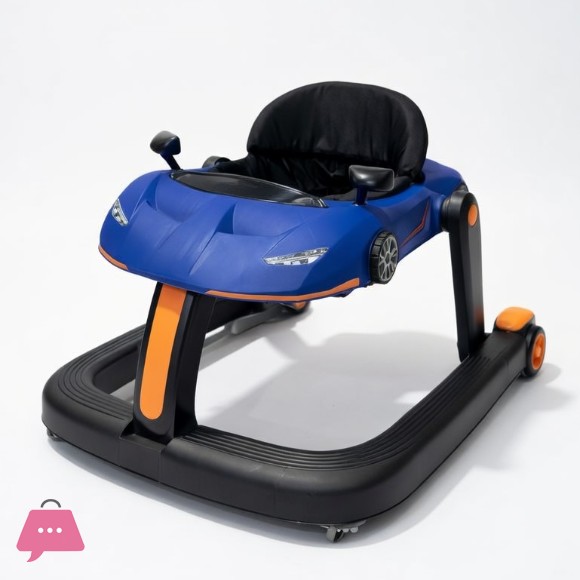 Baby Racing Car Baby Walker Foldable Activity Walker For 6–18 Months in Pakistan