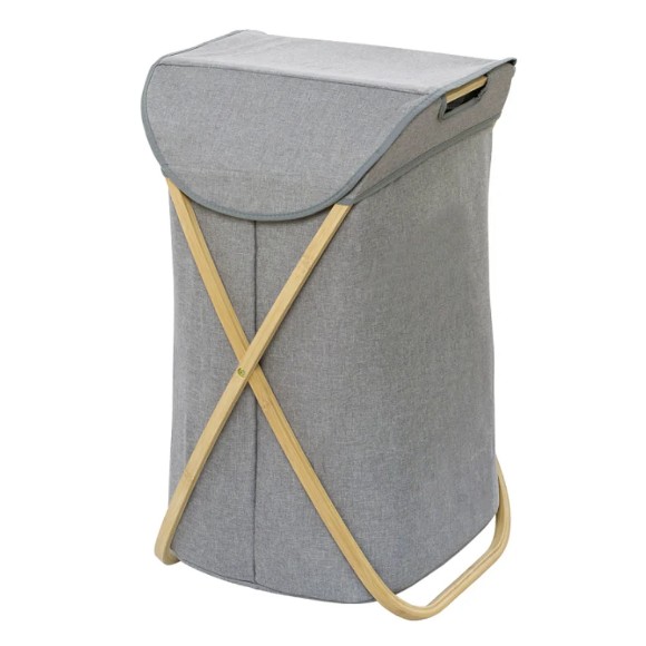 Bamboo Foldable Laundry Bin