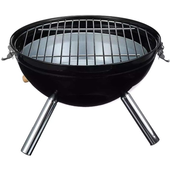 Barbecue Portable Charcoal Grills Mini Round 30.5x42cm