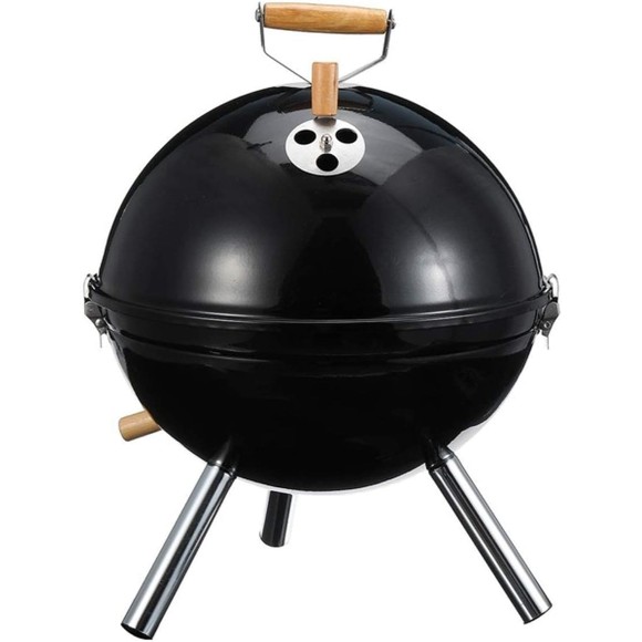 Barbecue Portable Charcoal Grills Mini Round 30.5x42cm