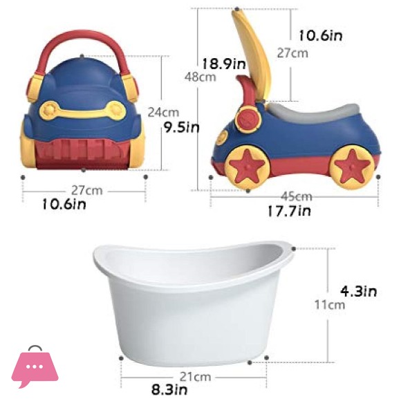 Car Baby Potty Training Seat 0-6 Years Old Toddler Potty Training