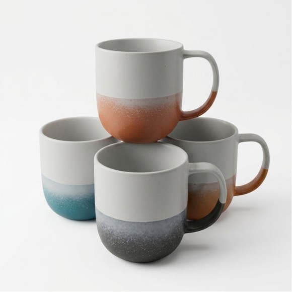 Ceramic Large Latte Coffee Mug - 1Pcs