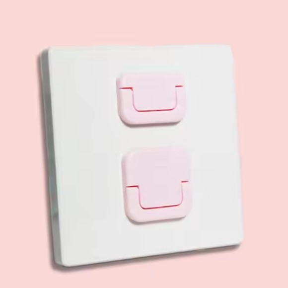 Child Safety Socket Cover Child Socket Baby Pull Loop Protective Cover Plastic (2-Pin & 3-Pin)