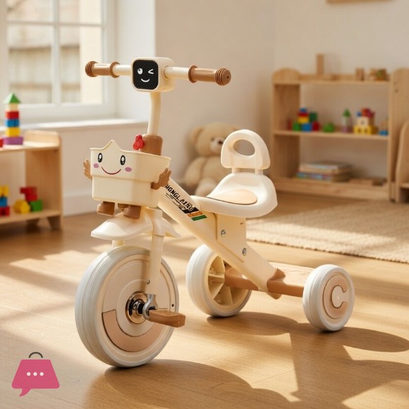 Childrens Multi Functional Kids Tricycle