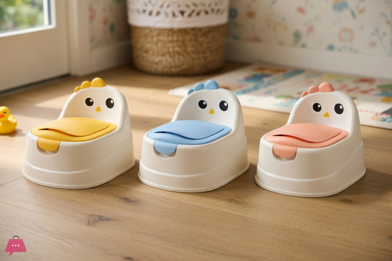 cute-chicken-shape-kids-potty-trainer-seat---3-colors
