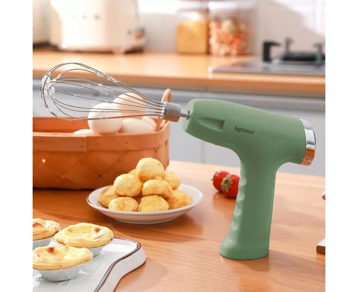 3 in 1 Wireless Electric Egg Beater and Garlic Chopper Wireless 3 Speed Mini Mixer Electric Food Blender Handheld Mixer