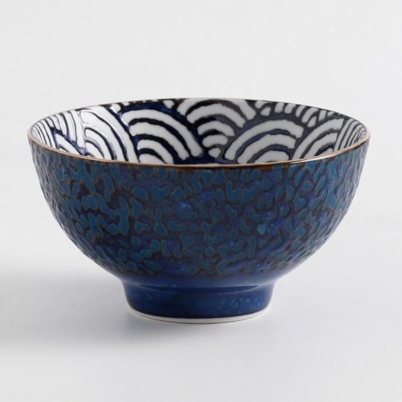 Danny Home Bohemian Design Ceramic Bowl 4.5inch 1Pcs