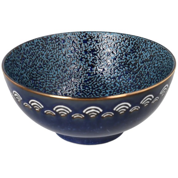 Danny Home Bohemian Design Ceramic Bowl 4.5Inch 1Pcs