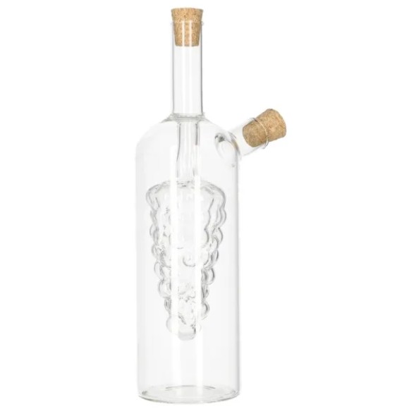 Danny Home Borosilicate 2 in 1 Oil & Vinegar Bottle 315ml