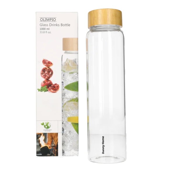 Danny Home Borosilicate Beverage Bottle 1000ml