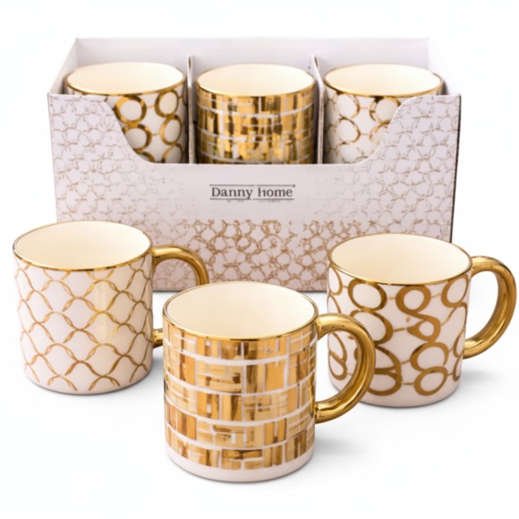 Danny Home Ceramic Coffee Mug 450ml 1Pcs