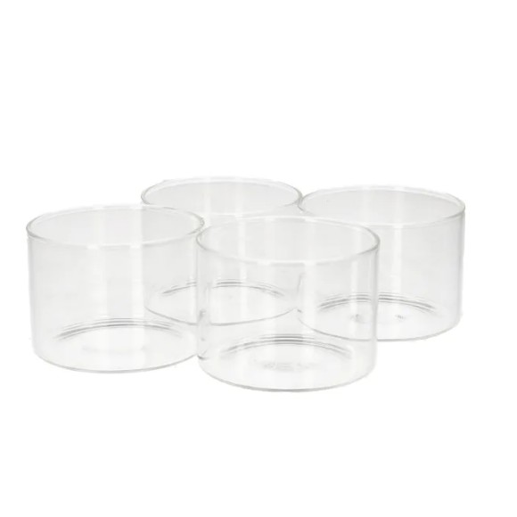 Danny Home Dessert Glass Cups 4Pcs 200ml
