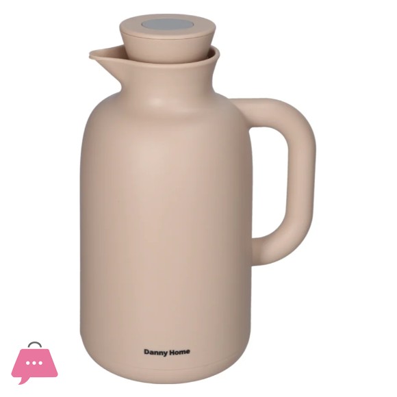 Danny Home Double Wall Glass Thermos Vacuum Jug 1.0L