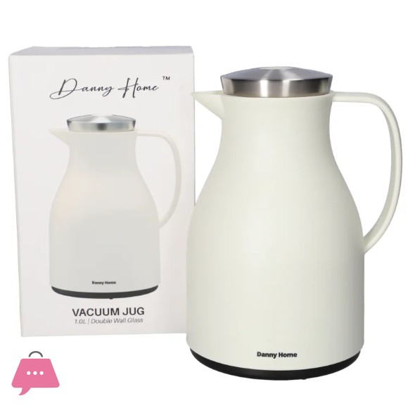Danny Home Double Wall Glass Vacuum Jug 1.0L