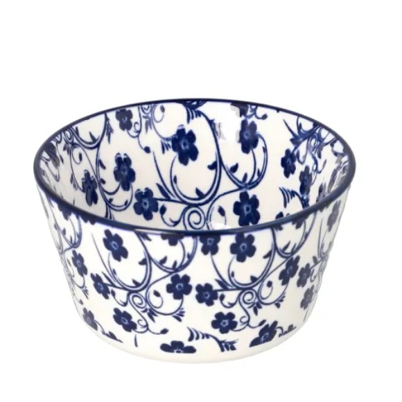 Danny Home Floral Design Sauce Bowl 3.75 Inch