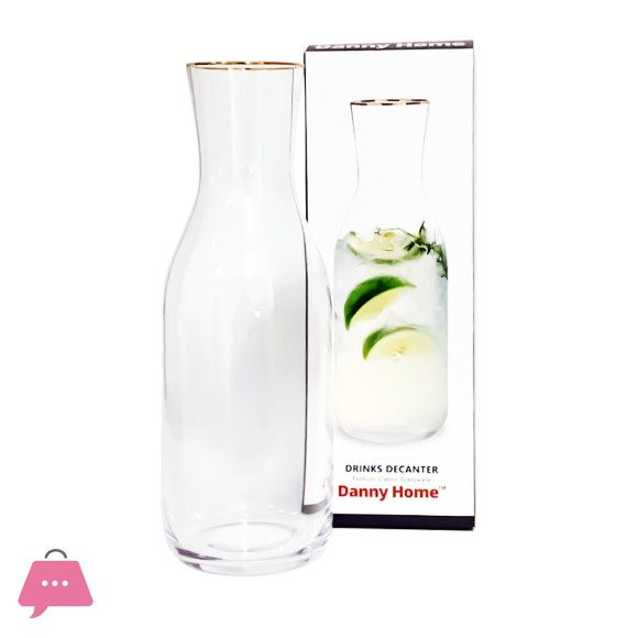 Danny Home Glass Drinks Decanter 1-liter