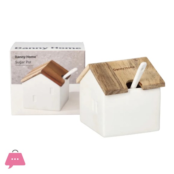 Danny Home House Design Sugar Pot 9cm
