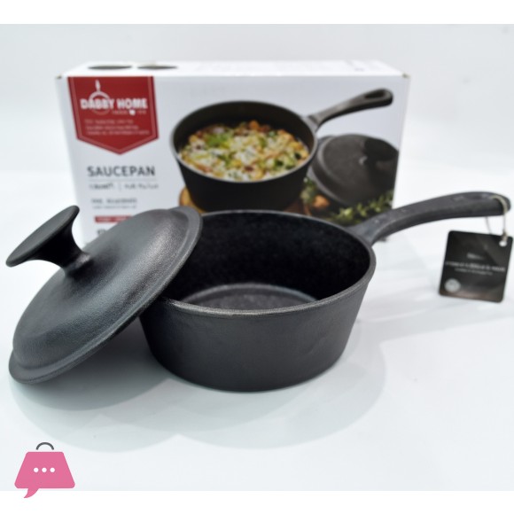 Danny Home Cast Iron Sauce Pan - 19 x 9.5cm