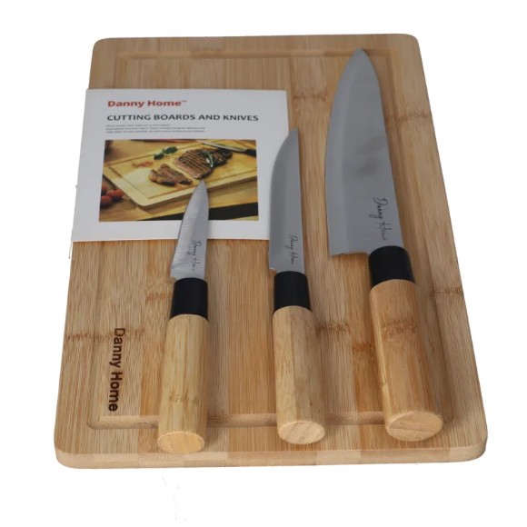 Danny Home Multipurpose Kitchen Knife Set 4Pcs