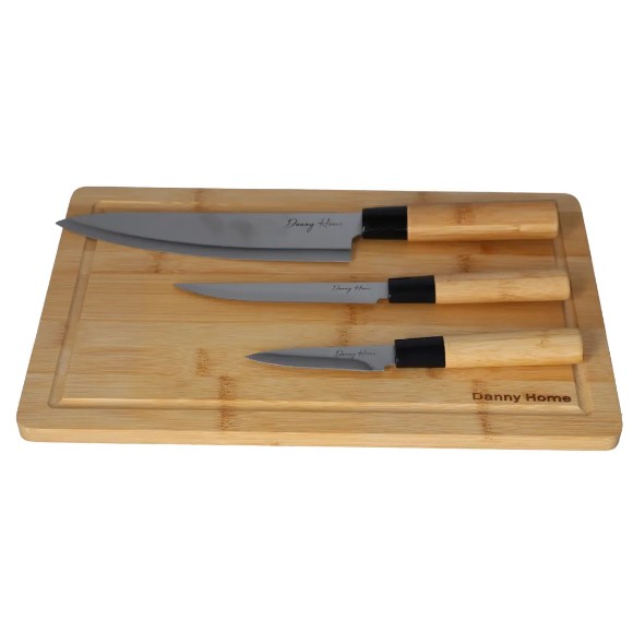 Danny Home Multipurpose Kitchen Knife Set 4Pcs