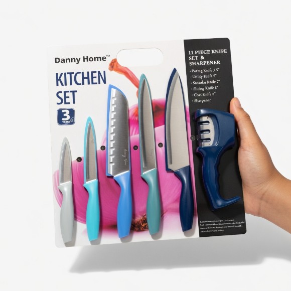 Danny Home Multipurpose Kitchen Knife Set 6Pcs